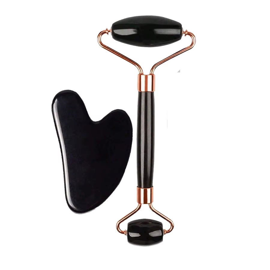 1/2/3Pcs Ice Face Roller Facial Skincare Ice Roller Set,Facial Roller Guasha Facetool Set,Face Massage Roller Lifting Contouring