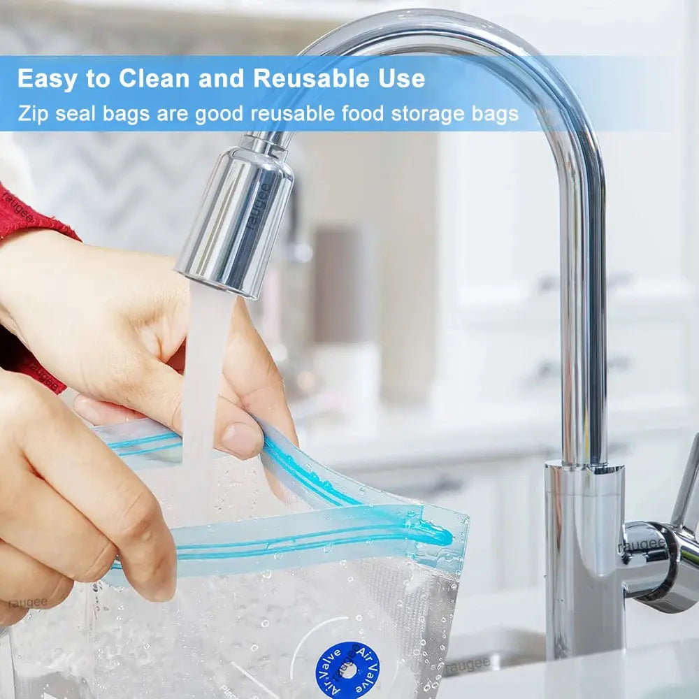 Fresh Seal Reusable Vacuum Bag Set (10-Pack) – Pump Sold Separately