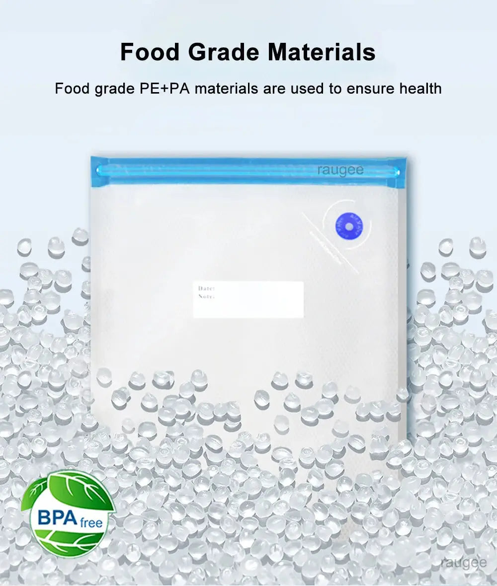 Fresh Seal Reusable Vacuum Bag Set (10-Pack) – Pump Sold Separately