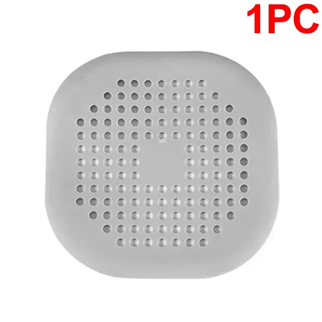 5/1PCS Hair Catcher Filter Sink Anti-blocking Strainer Bathtub Shower Floor Silicone Stopper Cover Kitchen Bathroom Accessor