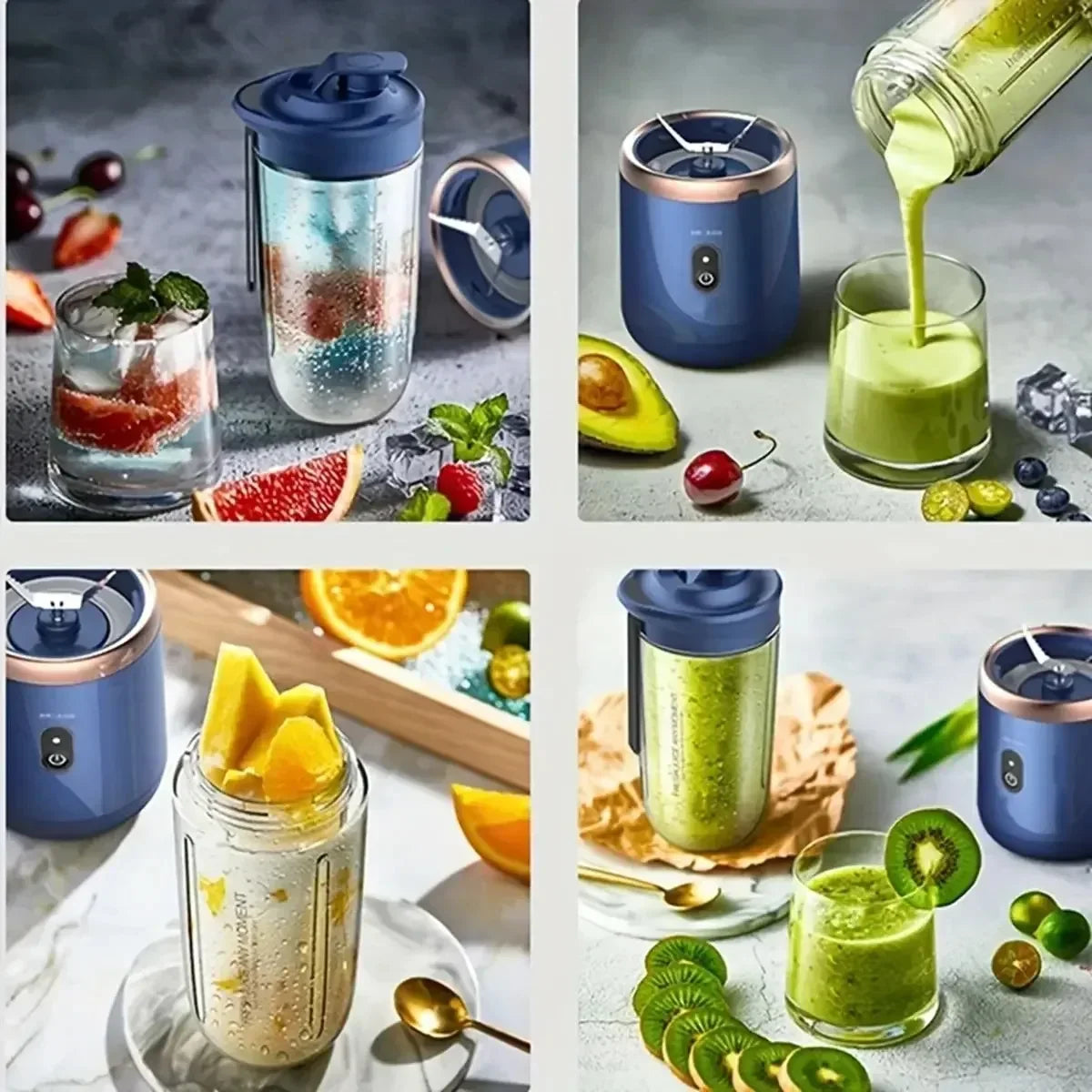 Portable USB Mini Blender – Personal Smoothie & Juice Maker