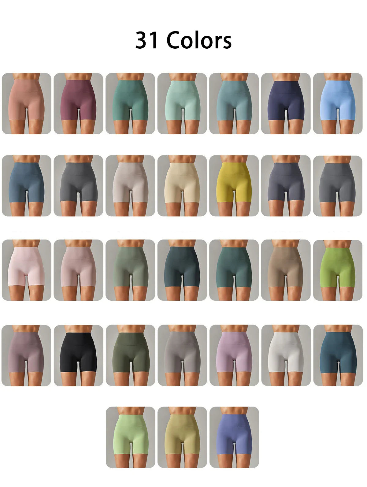 High Waist Fitness Yoga Shorts