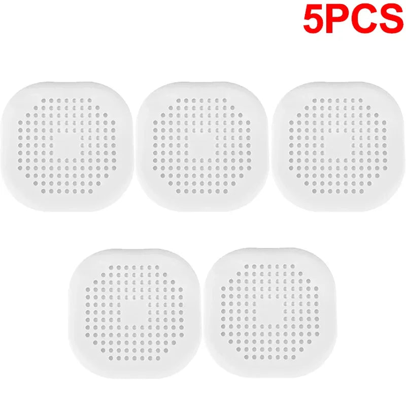 5/1PCS Hair Catcher Filter Sink Anti-blocking Strainer Bathtub Shower Floor Silicone Stopper Cover Kitchen Bathroom Accessor