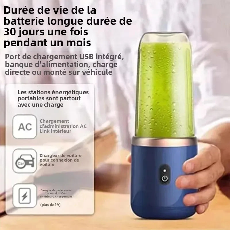 Portable USB Mini Blender – Personal Smoothie & Juice Maker