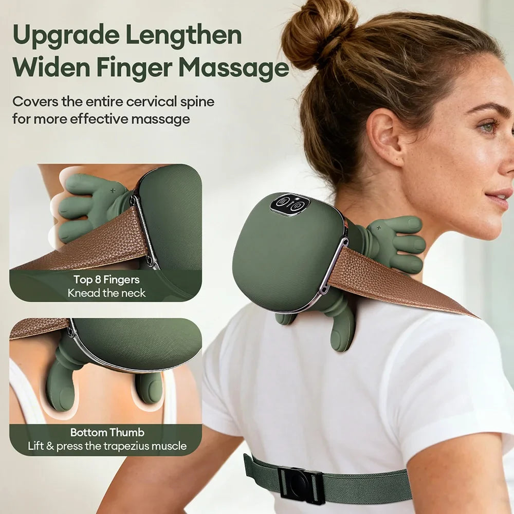 Bionic Finger Wireless Neck & Shoulder Kneading Massager