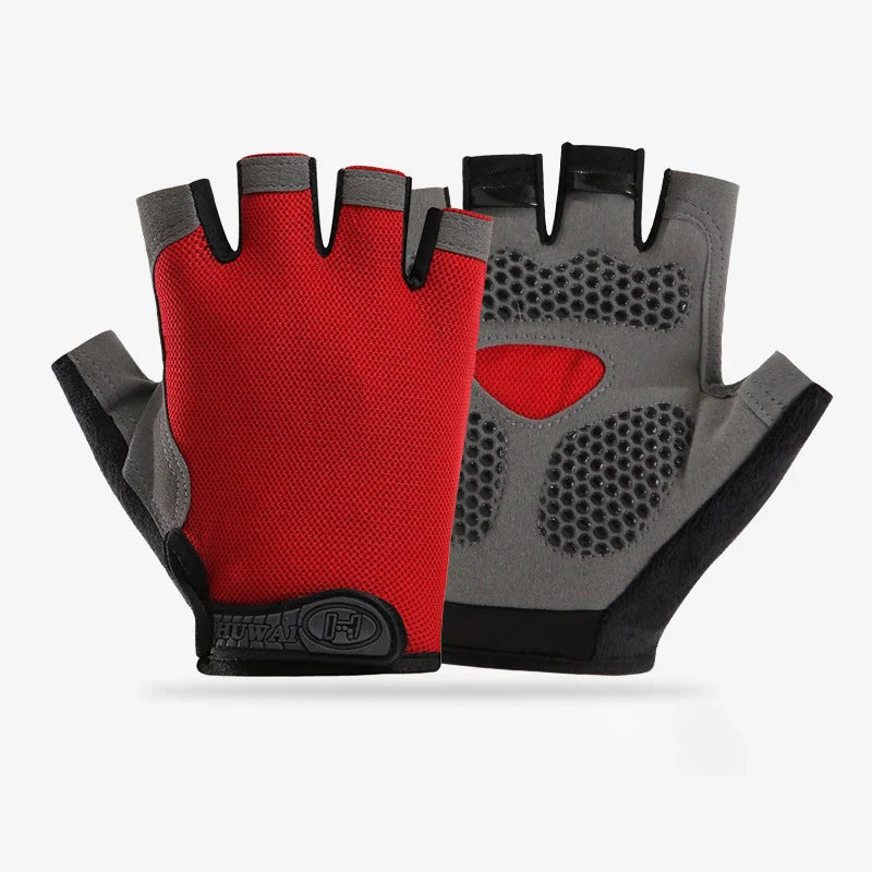 Gym Gloves Fitness Training Fingerless Men Women Bodybuilding Exercise Sports Gloves for Cycling Bicycle Anti Slip Breathable
